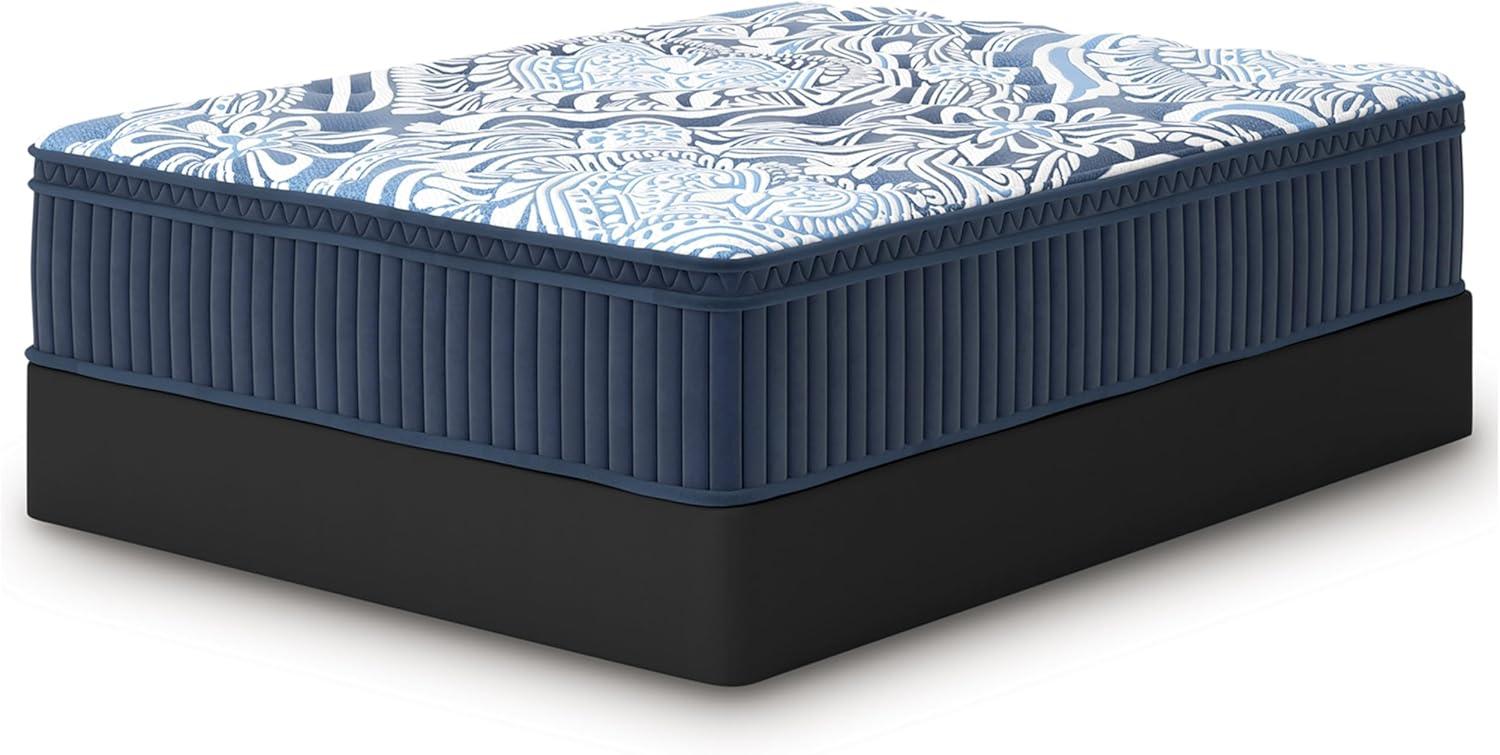 imageSignature Design by Ashley Plush Luxe 20 15 Inch Breathable Gel Latex Memory Foam Hybrid Mattress with Edge Support for Cool Sleep and Pressure Relief Queen Fiberglass Free Mattress in A Box