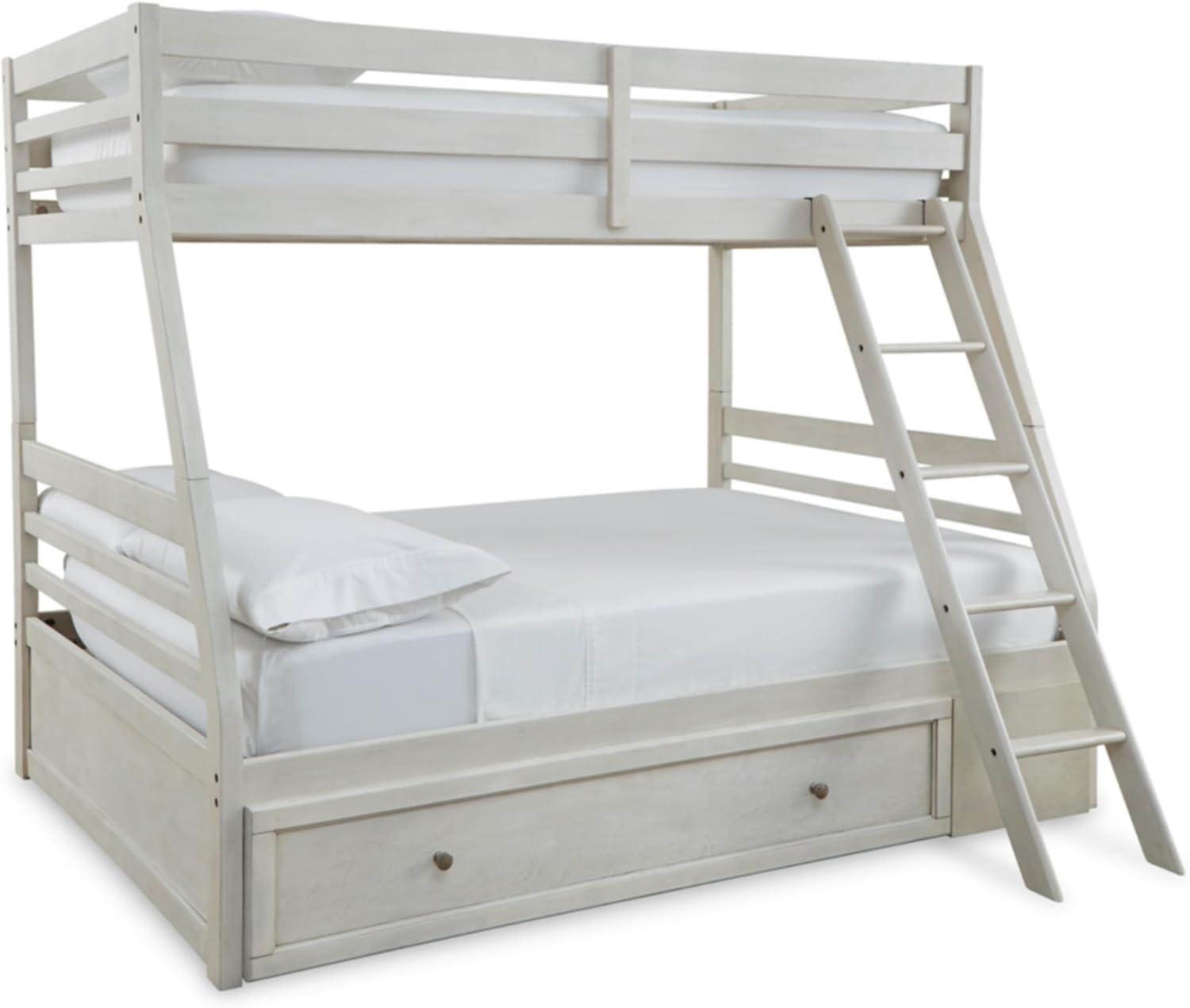 imageSignature Design by Ashley Porter Traditional Panel Headboard ONLY KingCalifornia King Dark BrownAntique White