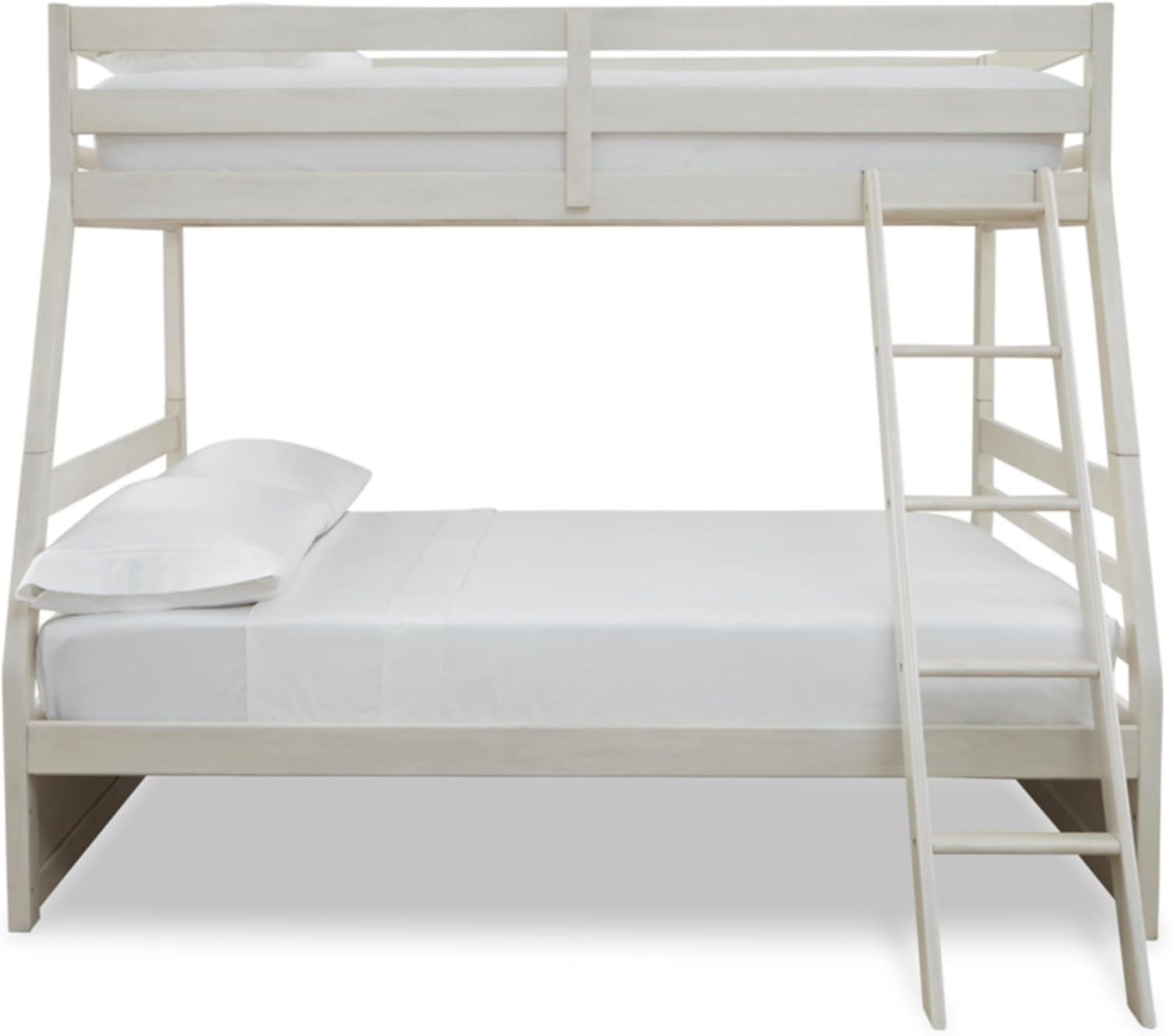 imageSignature Design by Ashley Porter Traditional Panel Headboard ONLY KingCalifornia King Dark BrownAntique White