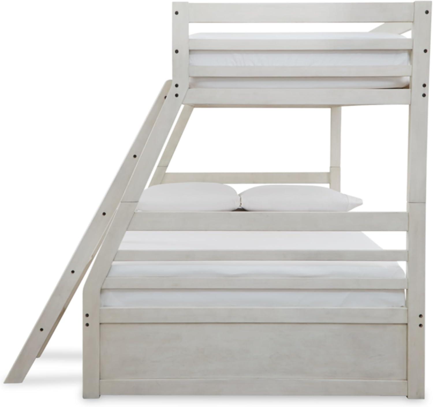 imageSignature Design by Ashley Porter Traditional Panel Headboard ONLY KingCalifornia King Dark BrownAntique White