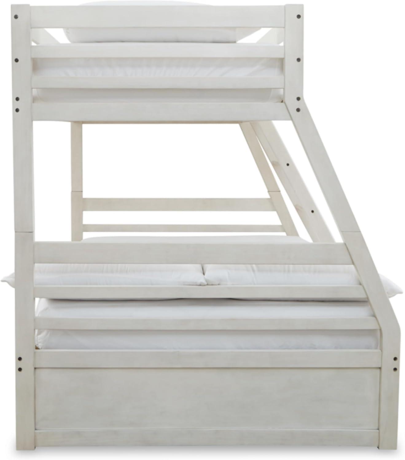 imageSignature Design by Ashley Porter Traditional Panel Headboard ONLY KingCalifornia King Dark BrownAntique White