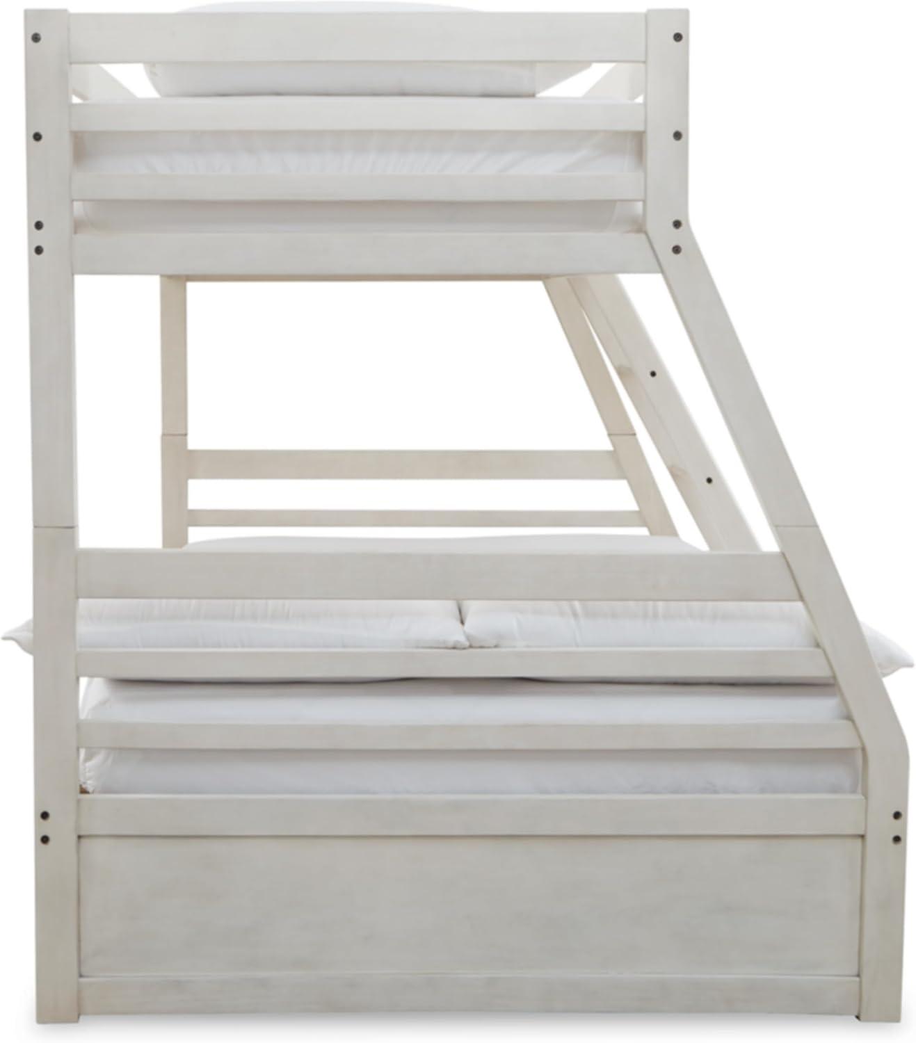 imageSignature Design by Ashley Porter Traditional Panel Headboard ONLY KingCalifornia King Dark BrownAntique White