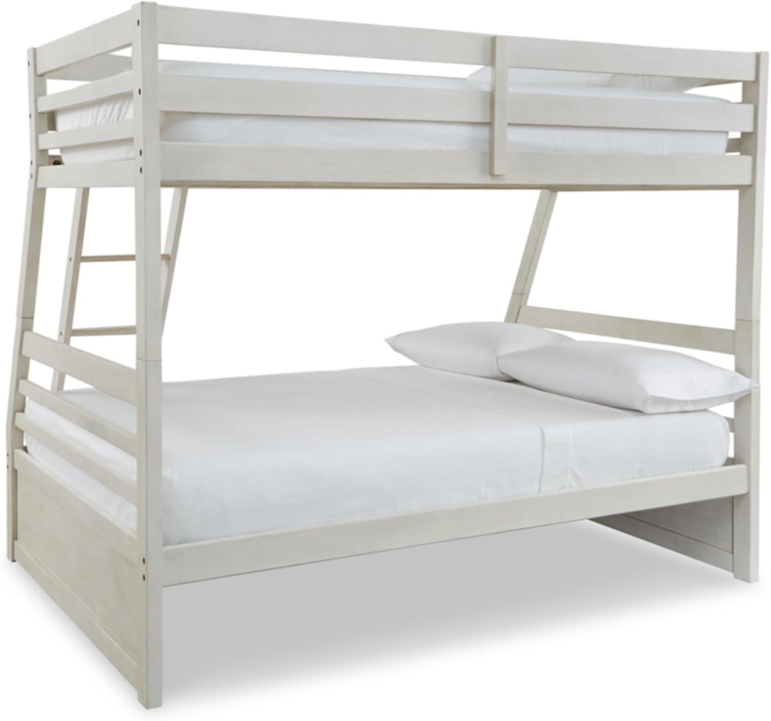 imageSignature Design by Ashley Porter Traditional Panel Headboard ONLY KingCalifornia King Dark BrownAntique White