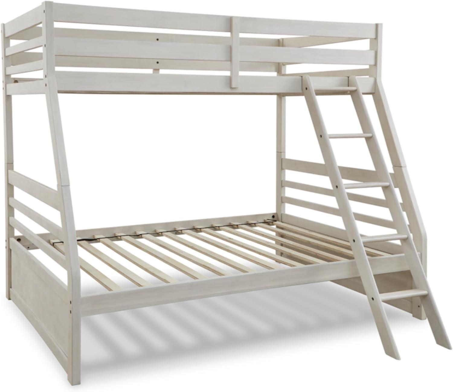 imageSignature Design by Ashley Porter Traditional Panel Headboard ONLY KingCalifornia King Dark BrownAntique White