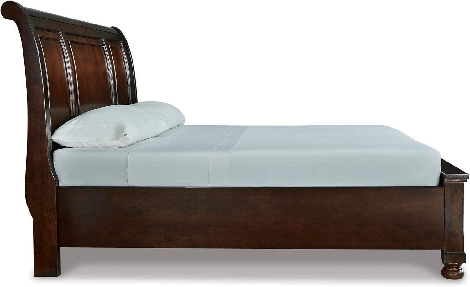 imageSignature Design by Ashley Porter Traditional Panel Headboard ONLY KingCalifornia King Dark BrownDark Brown