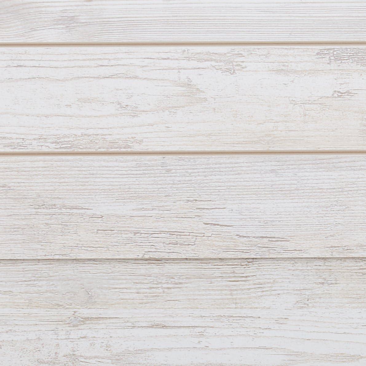 imageSignature Design by Ashley Willowton Cottage Farmhouse Panel Headboard ONLY Queen WhitewashQueen