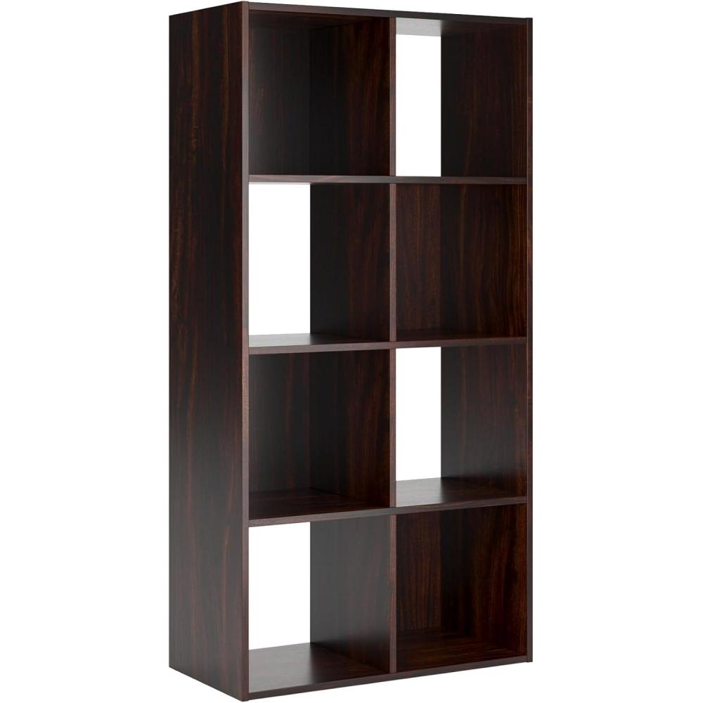 imageSignature Design by Ashley Paxberry Coastal 9 Cube Storage Organizer or Bookcase WhitewashCherryLight Brown