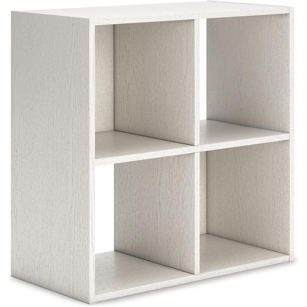imageSignature Design by Ashley Paxberry Coastal 9 Cube Storage Organizer or Bookcase WhitewashWhite