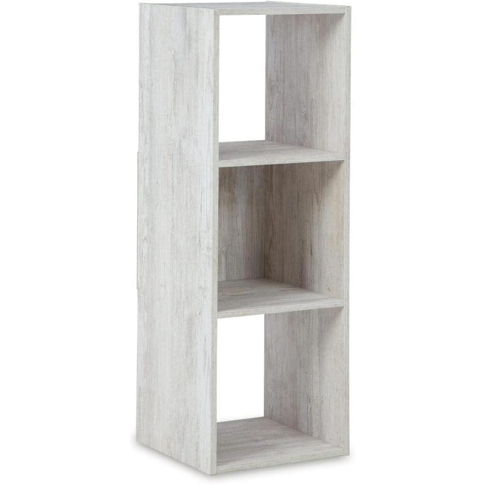 imageSignature Design by Ashley Paxberry Coastal 9 Cube Storage Organizer or Bookcase WhitewashWhitewash