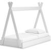 imageSignature Design by Ashley Hallityn Kids Twin Tent Bed WhiteTwin