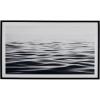 imageSignature Design by Ashley Kierlett Modern Framed Sea Print Wall Art 63 x 37 Inches Black ampamp White