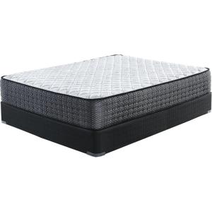 Signature Design by Ashley California King Size Palisades 14 Inch Firm Hybrid Mattress with Quick Response Gel Memory Foam, Fiberglass Free, Mattress In A Box(Twin XL)