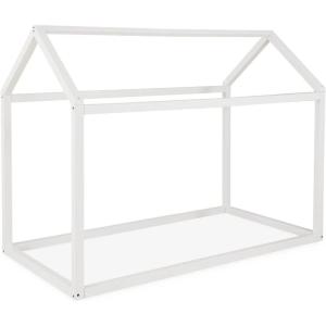 Signature Design by Ashley Flannibrook Contemporary House Bed Frame, Twin, White(White)