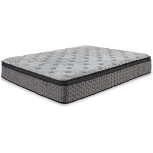 Signature Design by Ashley Full Size Augusta2 Mattress 12 Inch Euro Pillow Top Hybrid Mattress with Lumbar Support Gel Memory Foam, Fiberglass Free, Mattress In A Box(Full)