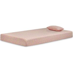 Signature Design by Ashley Full Size Chime 8 Inch Medium Firm Gel Memory Foam Mattress with Green Tea & Charcoal Extract, Fiberglass Free, Mattress In A Box(Full)