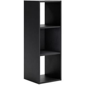 Signature Design by Ashley Paxberry Coastal 9 Cube Storage Organizer or Bookcase, Whitewash(Black)