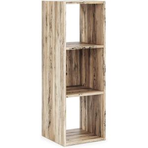 Signature Design by Ashley Paxberry Coastal 9 Cube Storage Organizer or Bookcase, Whitewash(Natural)