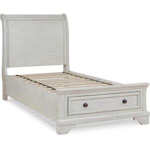 Signature Design by Ashley Porter Traditional Panel Headboard ONLY, King/California King, Dark Brown(Whitewash)