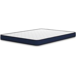 Signature Design by Ashley Twin Size 8 Inch Medium Firm Charcoal Gel & Green Tea Infused Memory Foam Mattress for Pressure Relief, Fiberglass Free, Mattress In A Box(Twin)