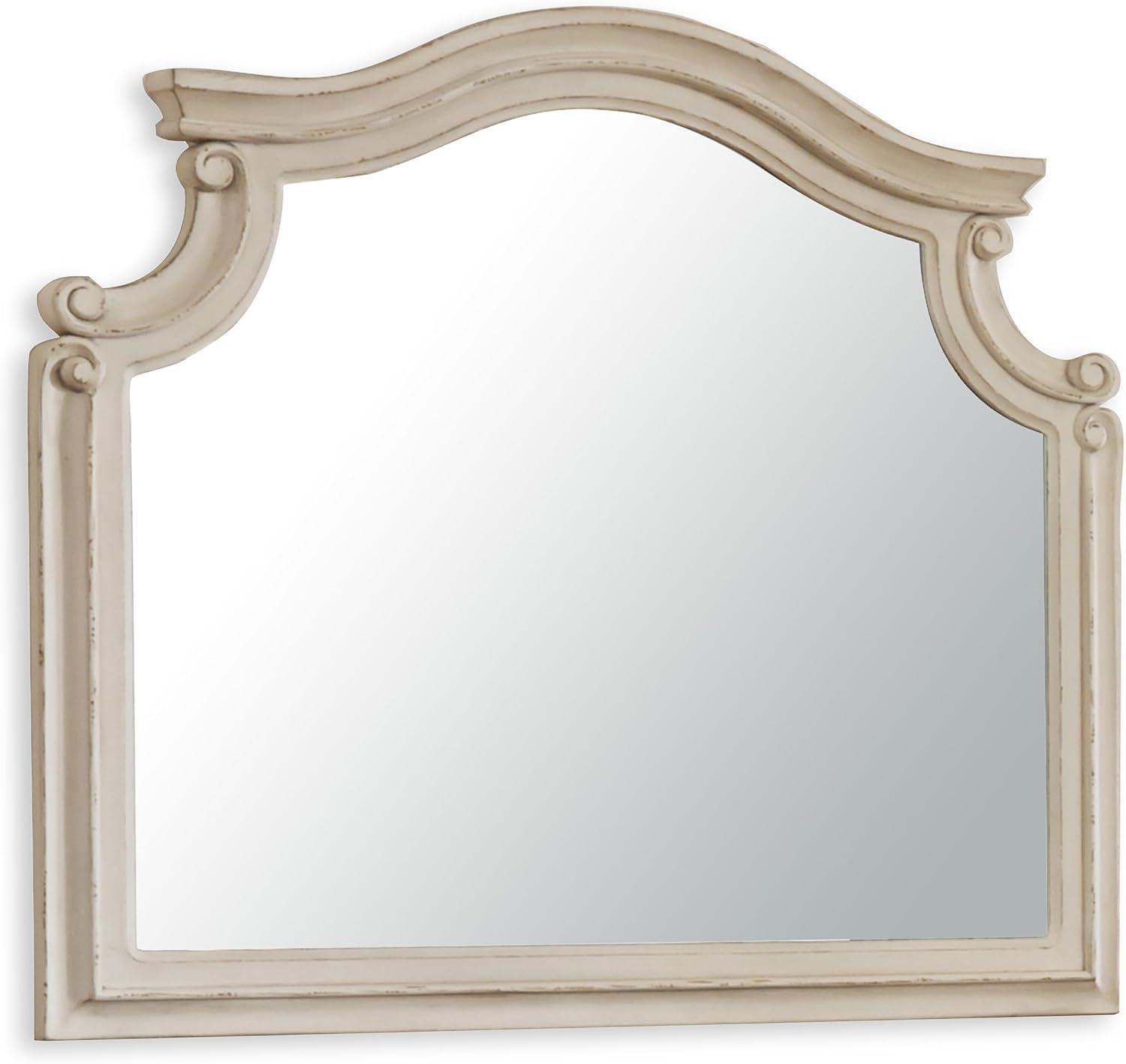 imageSignature Design By Ashley Realyn French Country Youth 6 Drawer Dresser Chipped White ampamp BrownCream