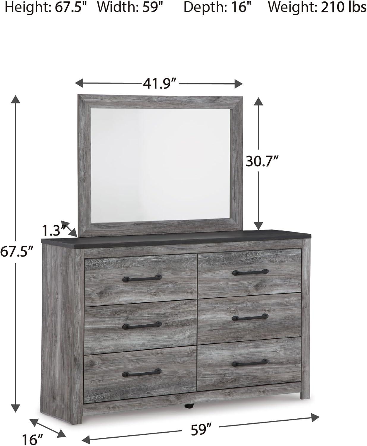 imageSignature Design by Ashley Anarasia Traditional Full Sleigh Bed with Metal Slats Foundation or Box Spring Needed WhiteDark Gray