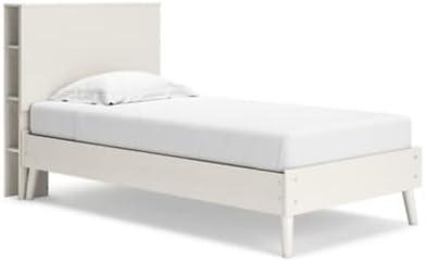 imageSignature Design by Ashley Aprilyn Bookcase Headboard ONLY Queen WhitewashWhite