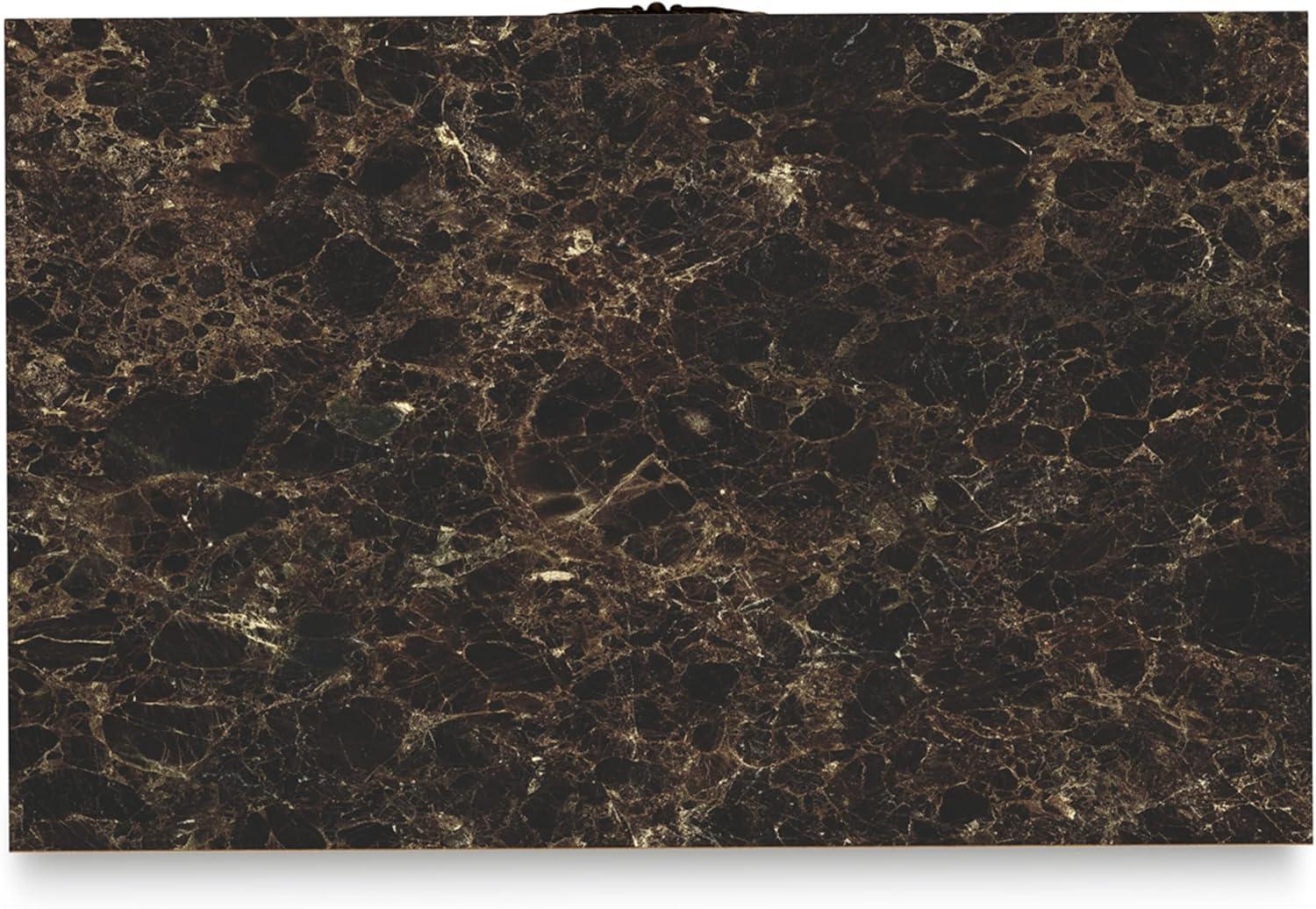 imageSignature Design by Ashley Blairhurst 3 Drawer Nightstand with USB Charging 2875quot Tall Light Grayish BrownTwo Toned