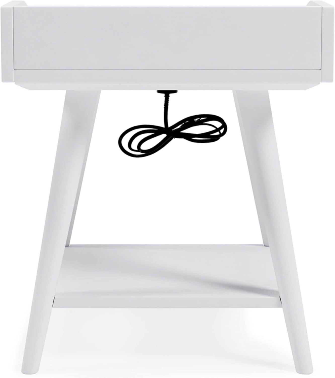 imageSignature Design by Ashley Blariden Modern Accent or End Table WhiteWhite