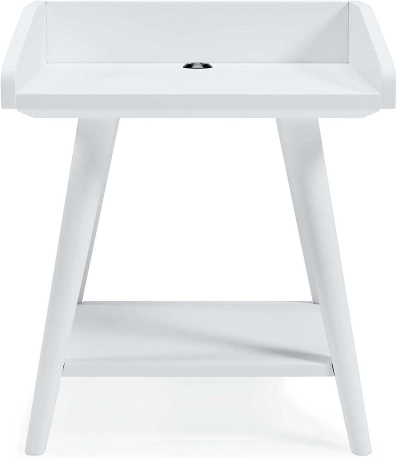 imageSignature Design by Ashley Blariden Modern Accent or End Table WhiteWhite