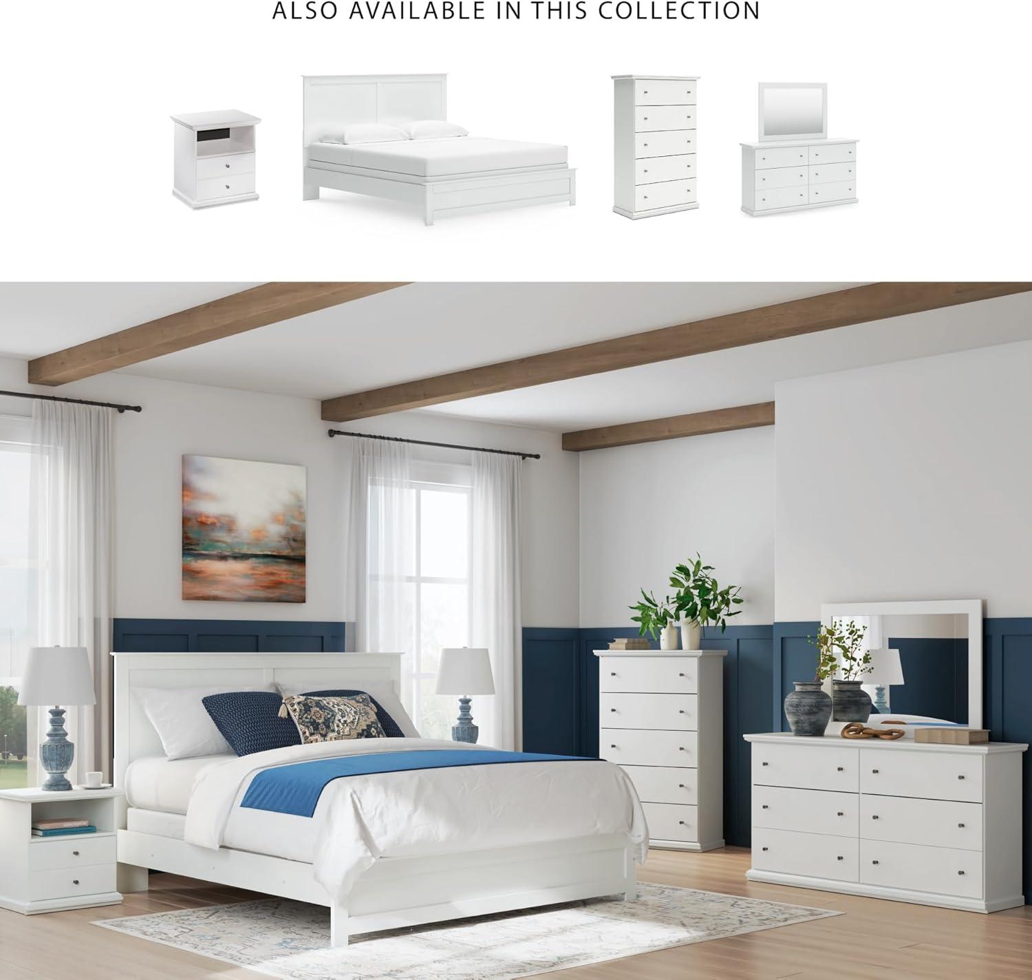 imageSignature Design by Ashley Bostwick Shoals Childrens Traditional 6 Drawer Dresser WhiteWhite