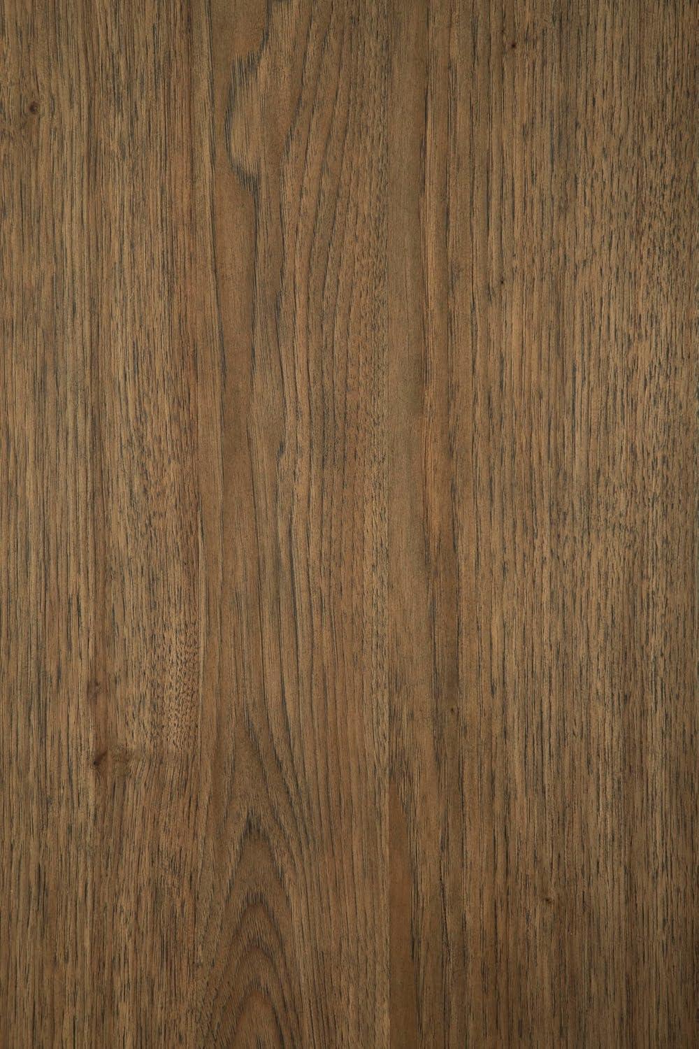 imageSignature Design by Ashley Cabalynn Farmhouse Sofa Table with 2 Adjustable Shelves Light Brown