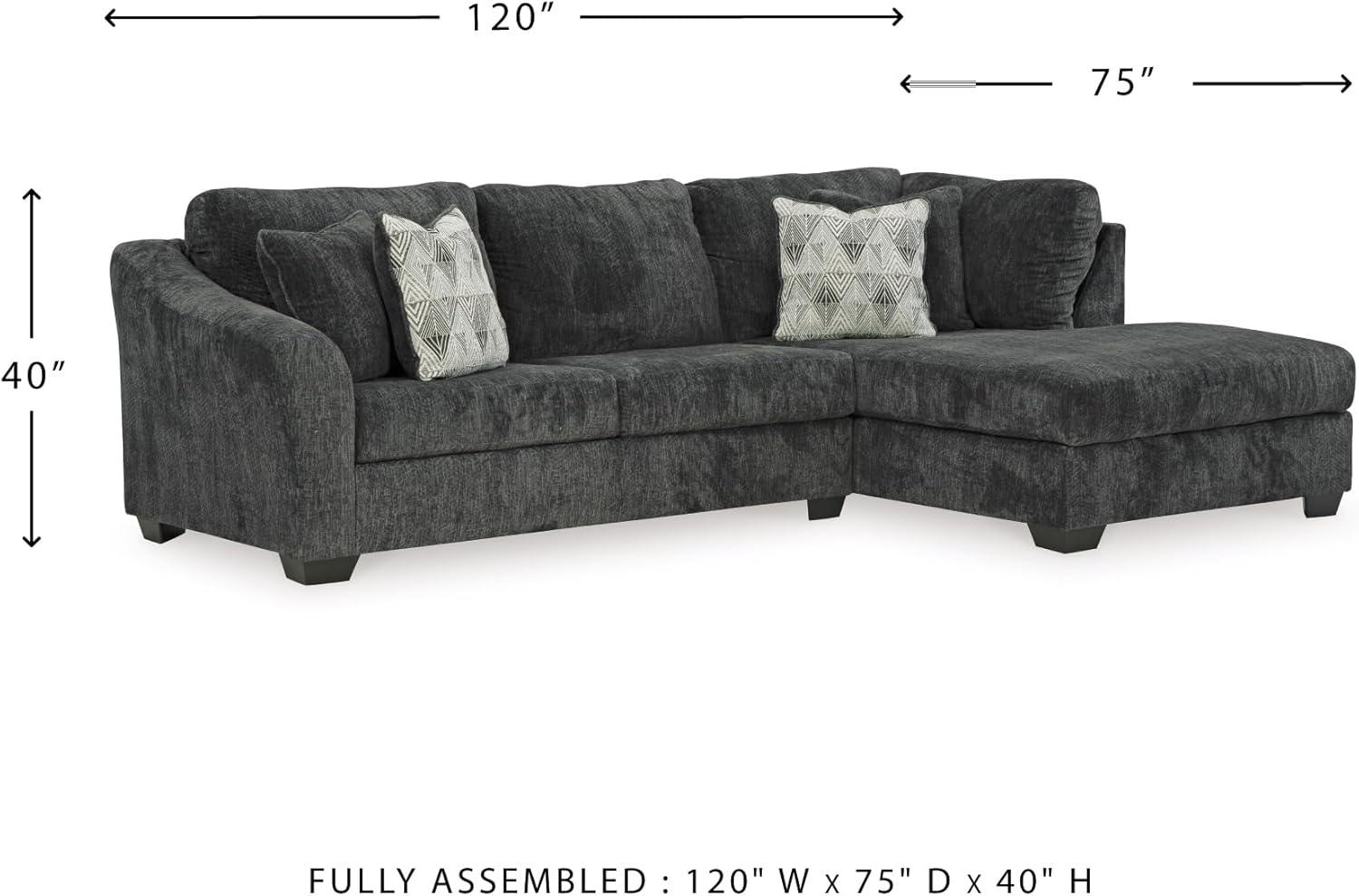 imageSignature Design by Ashley Creswell Transitional Round Upholstered Oversized Swivel Accent Chair GrayDark Gray