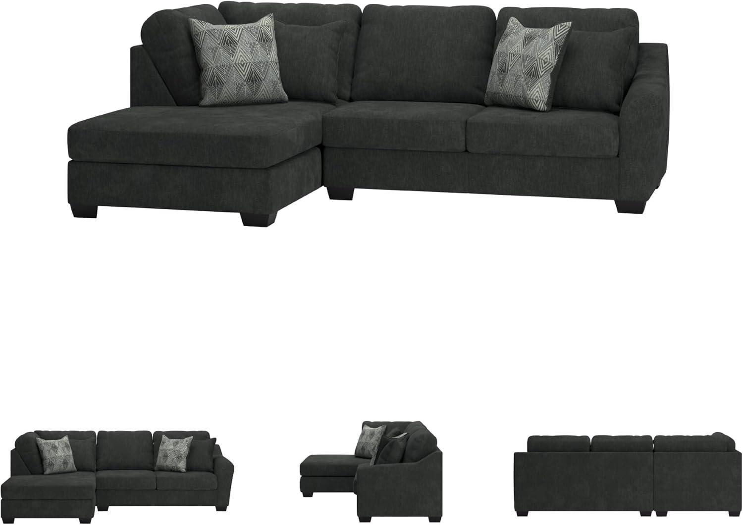 imageSignature Design by Ashley Creswell Transitional Round Upholstered Oversized Swivel Accent Chair GrayDark Gray