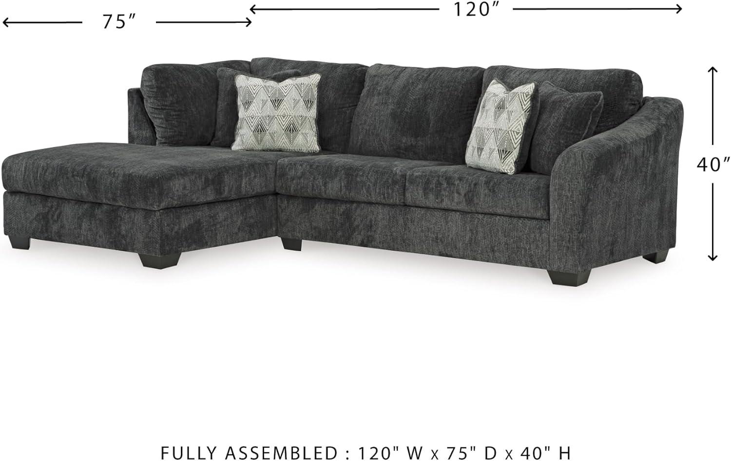 imageSignature Design by Ashley Creswell Transitional Round Upholstered Oversized Swivel Accent Chair GrayDark Gray