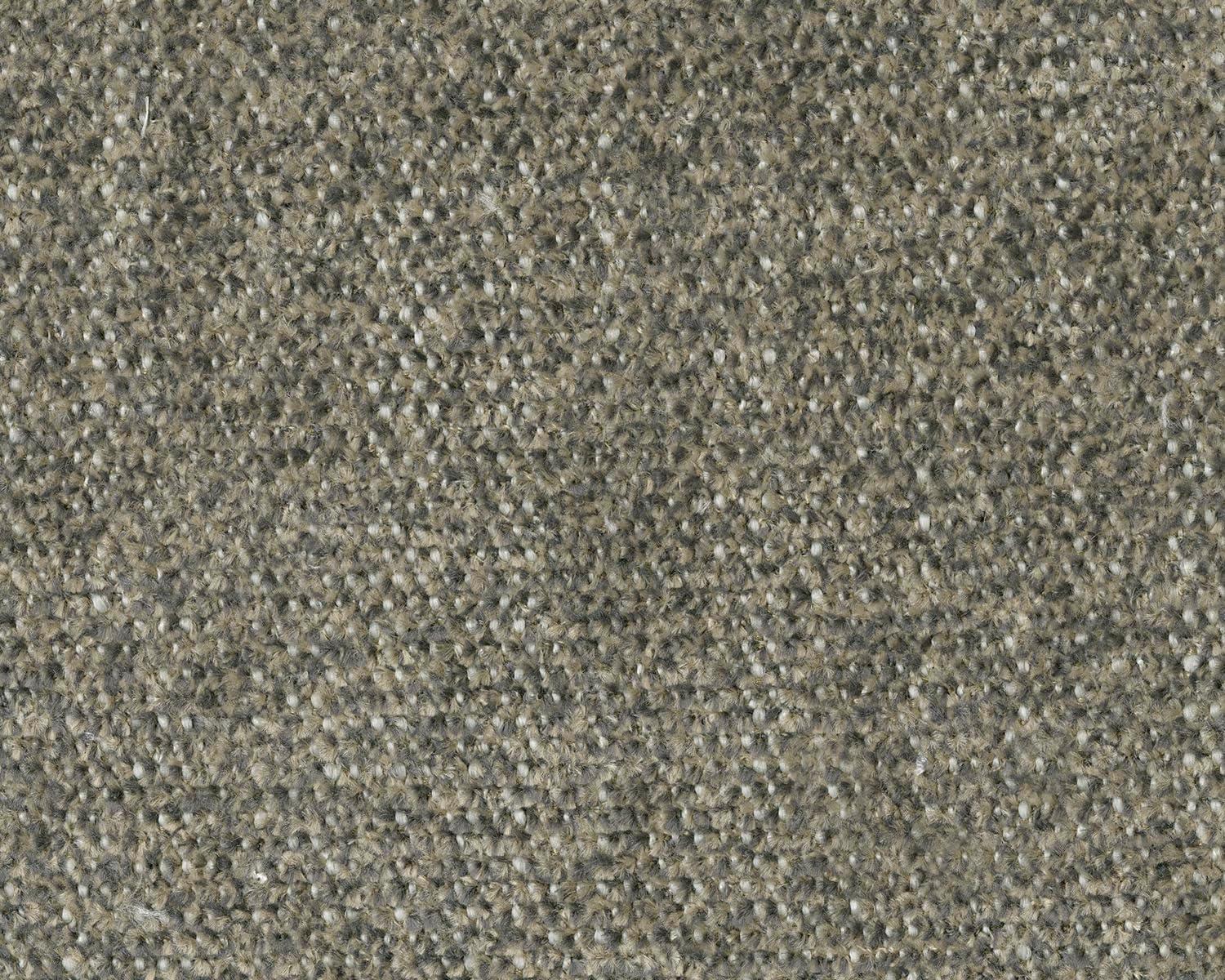 imageSignature Design by Ashley Creswell Transitional Round Upholstered Oversized Swivel Accent Chair GrayGrayish
