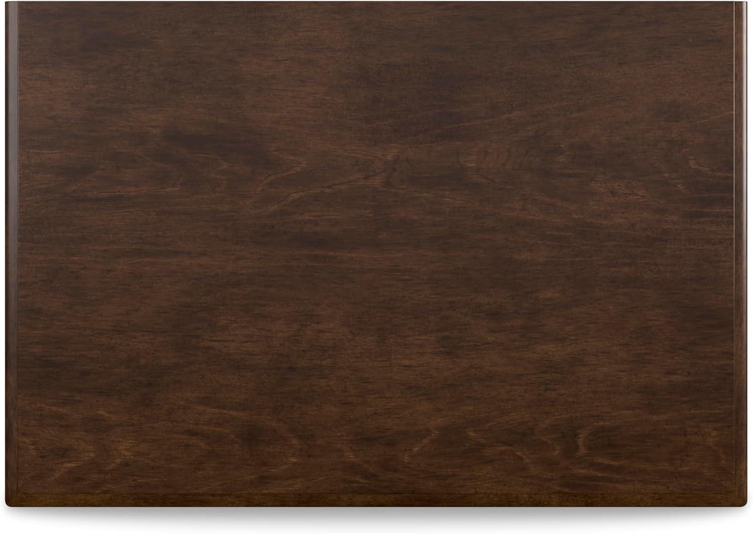 imageSignature Design by Ashley Danabrin Classic 2 Drawer Nightstand for Bedroom 2663quot Tall Dark BrownDark Brown