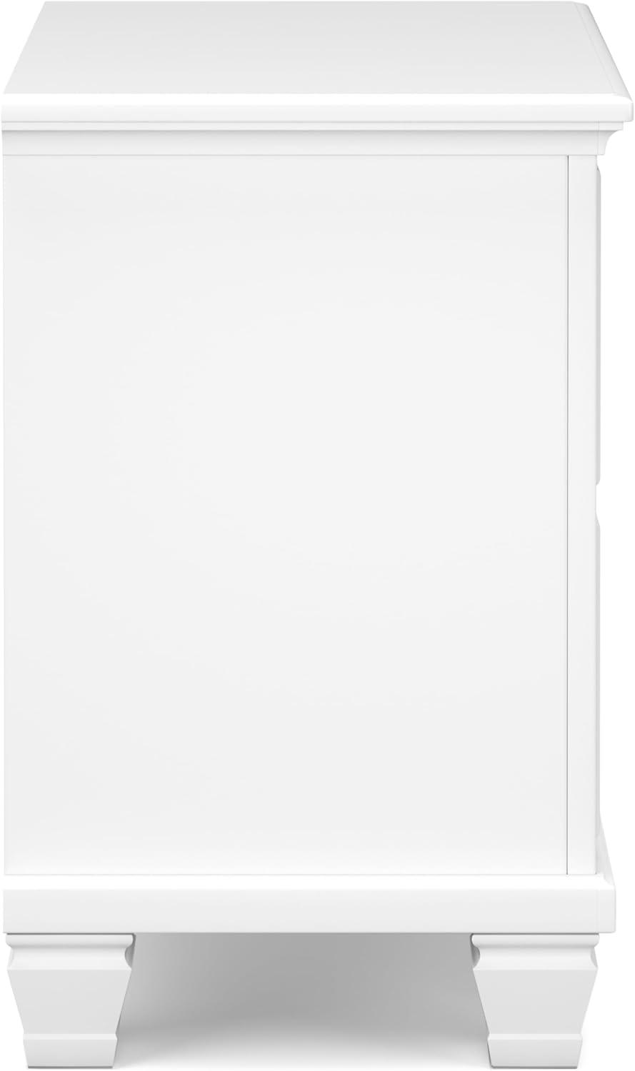 imageSignature Design by Ashley Danabrin Classic 2 Drawer Nightstand for Bedroom 2663quot Tall Dark BrownWhite