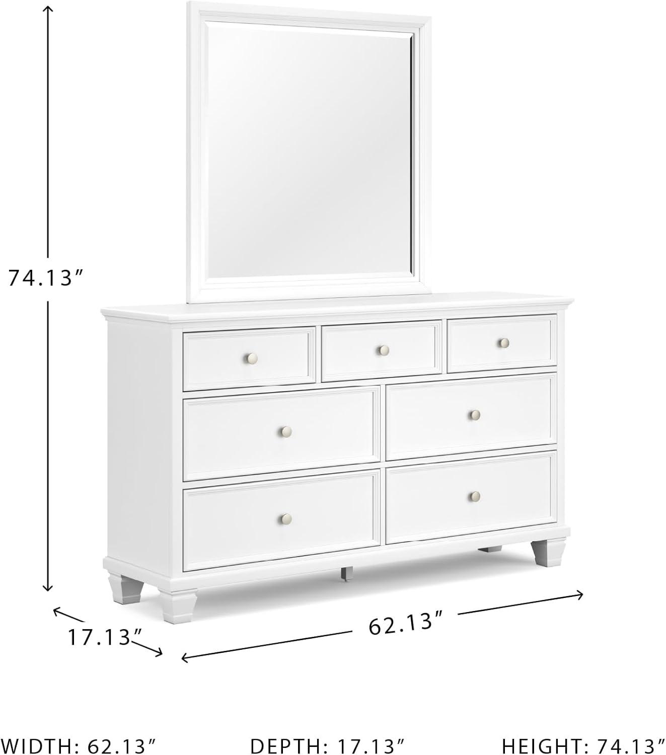 imageSignature Design by Ashley Danabrin Classic 2 Drawer Nightstand for Bedroom 2663quot Tall Dark BrownWhite