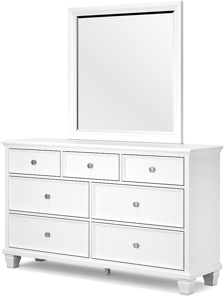 imageSignature Design by Ashley Danabrin Classic 2 Drawer Nightstand for Bedroom 2663quot Tall Dark BrownWhite