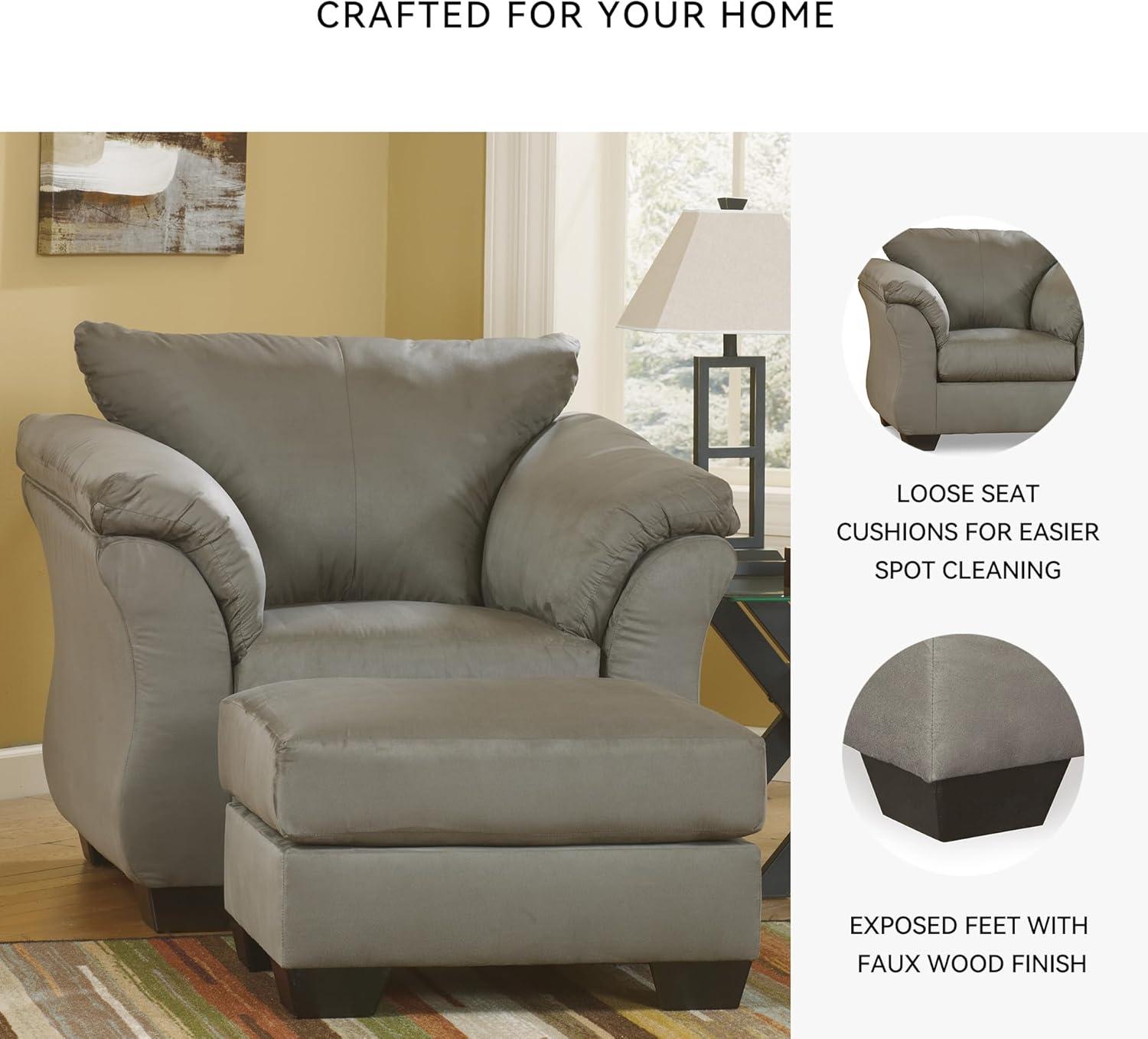 imageSignature Design by Ashley Darcy Casual Plush Chair BlackGrey