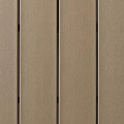 imageSignature Design by Ashley Fairen Trail 30quot HDPE Durable Outdoor Barstool 2 Count Black ampamp Brown