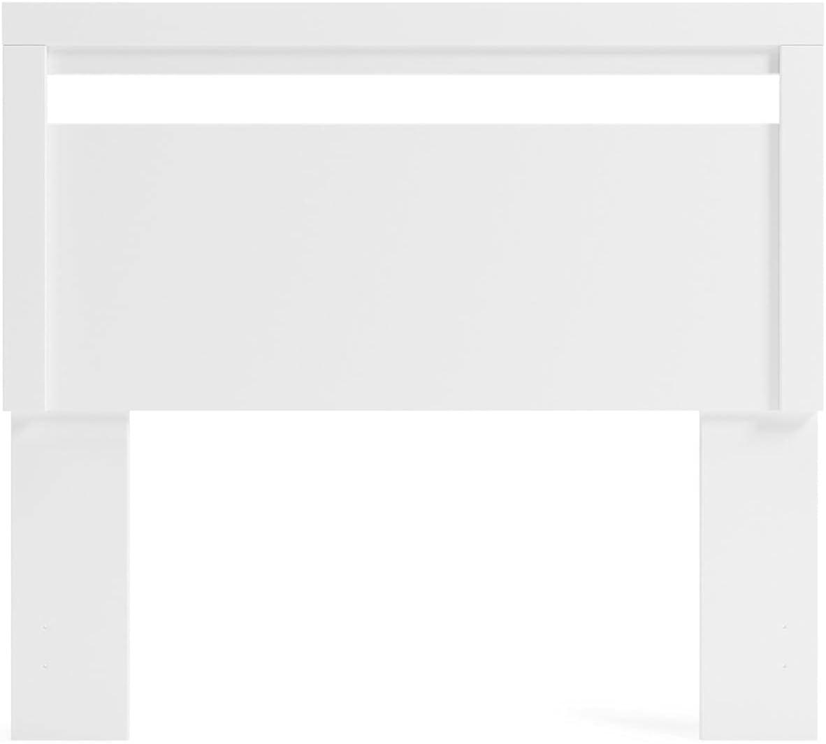 imageSignature Design by Ashley Finch Modern Headboard ONLY Queen BlackWhite