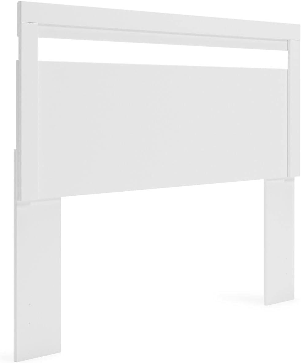 imageSignature Design by Ashley Finch Modern Headboard ONLY Queen BlackWhite
