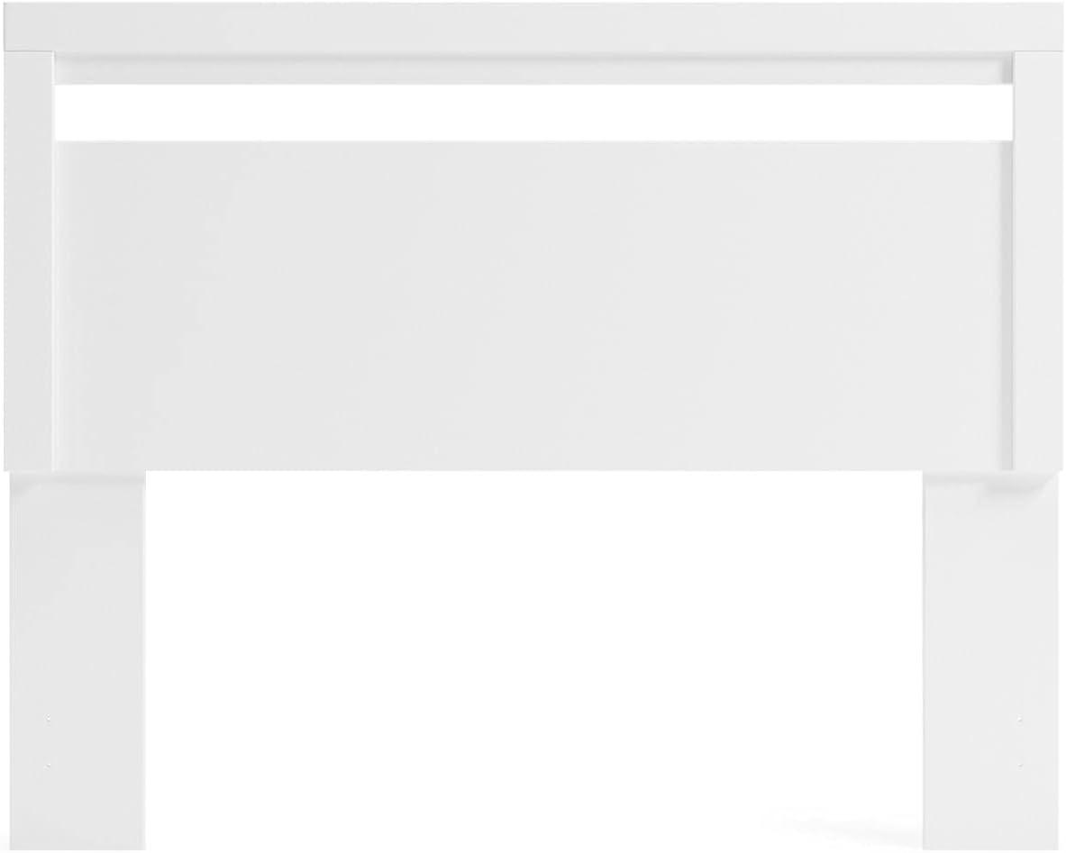 imageSignature Design by Ashley Finch Modern Headboard ONLY Queen BlackWhite