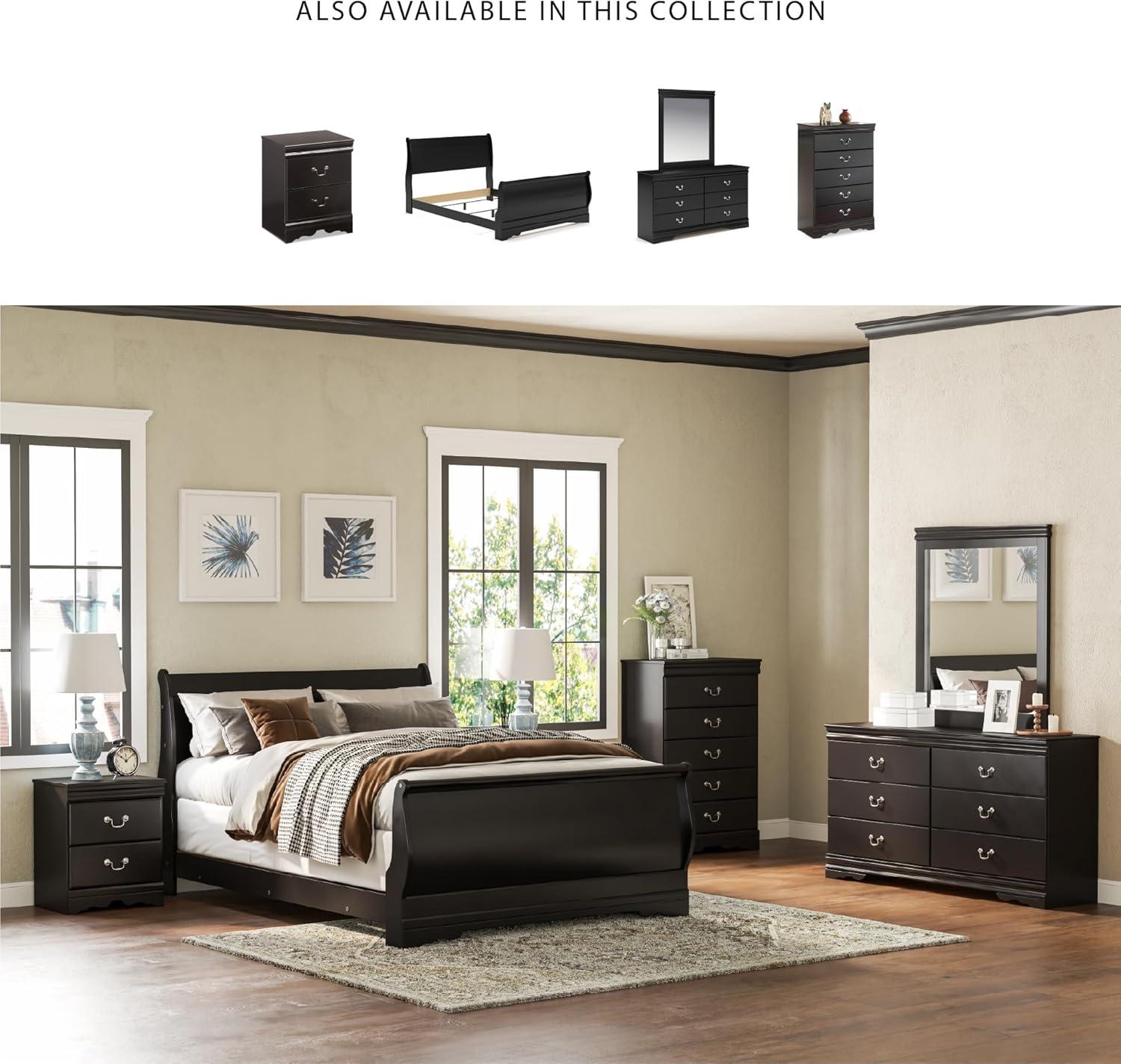 imageSignature Design by Ashley Huey Vineyard Classic 6 Drawer Dresser BLackBlack