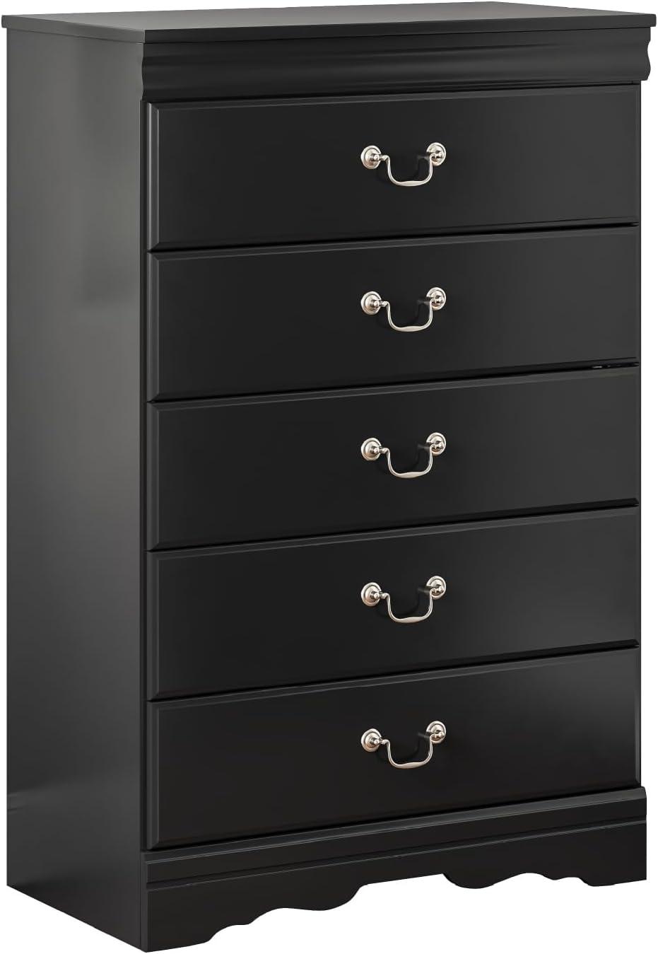 imageSignature Design by Ashley Huey Vineyard Classic 6 Drawer Dresser BLackBlack