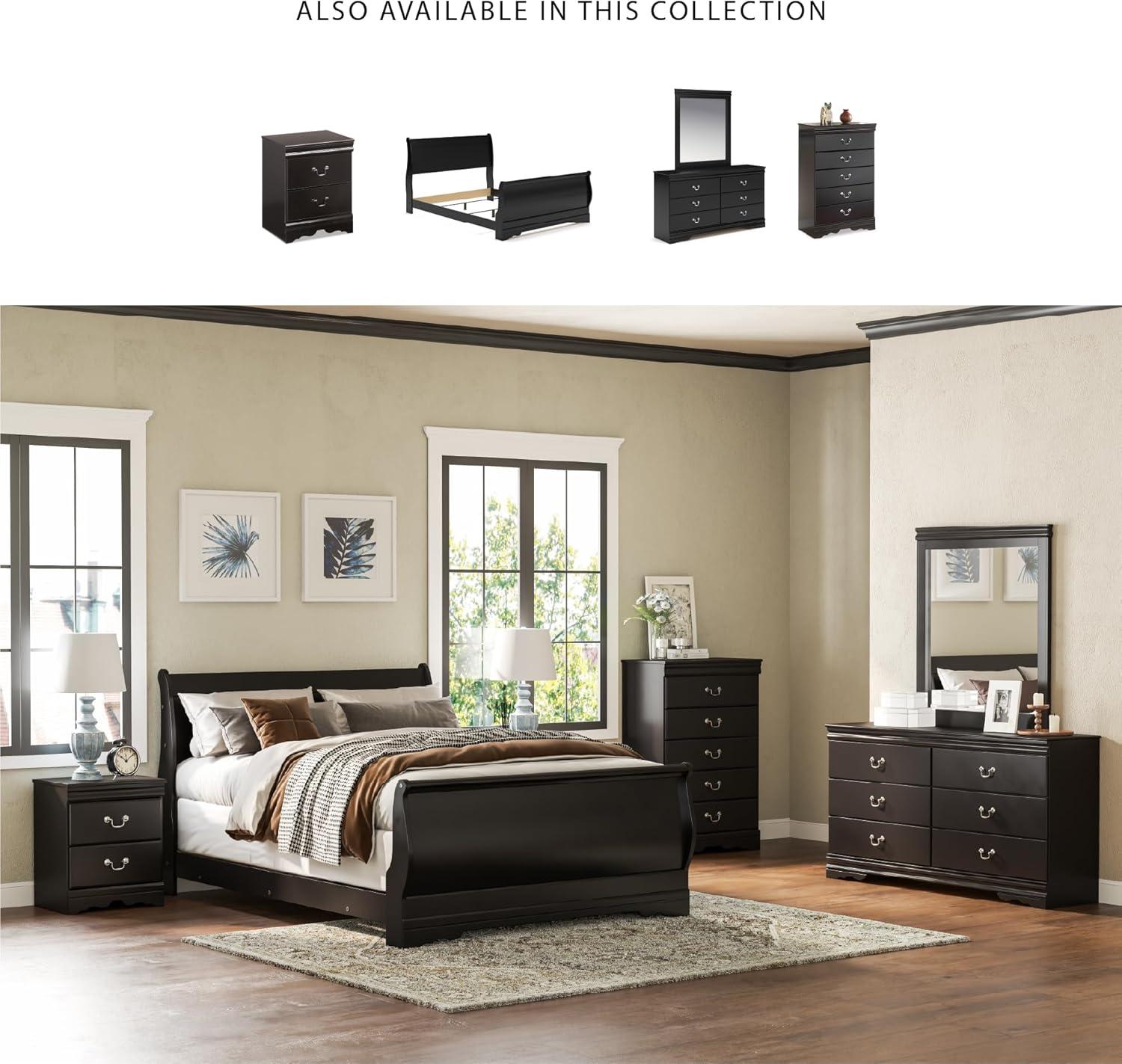 imageSignature Design by Ashley Huey Vineyard Classic 6 Drawer Dresser BLackBlack