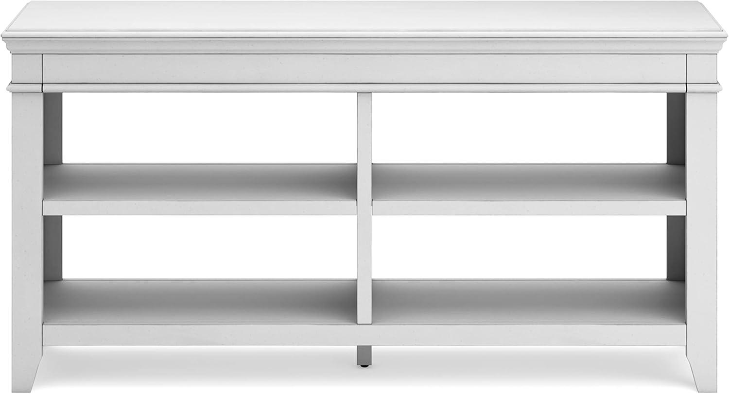 imageSignature Design by Ashley Kanwyn Classic Credenza with 2 Adjustable Shelves WhiteWhite
