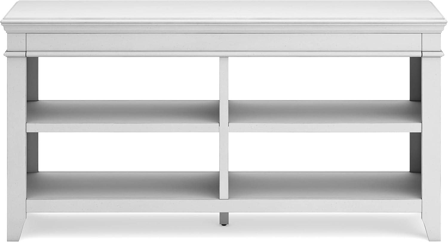 imageSignature Design by Ashley Kanwyn Classic Credenza with 2 Adjustable Shelves WhiteWhite