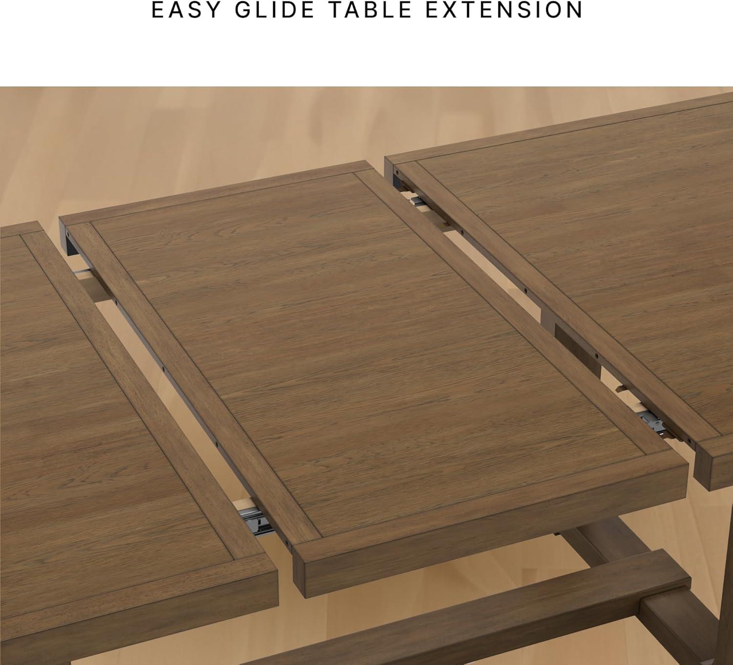 imageSignature Design by Ashley Lavinton Classic Dining Extension Table Dark Brown